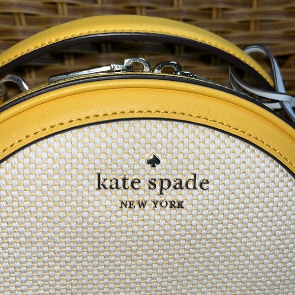 ♠️kate spade Traveler Canteen Canvas Crossbody Bag - Picture 7 of 14